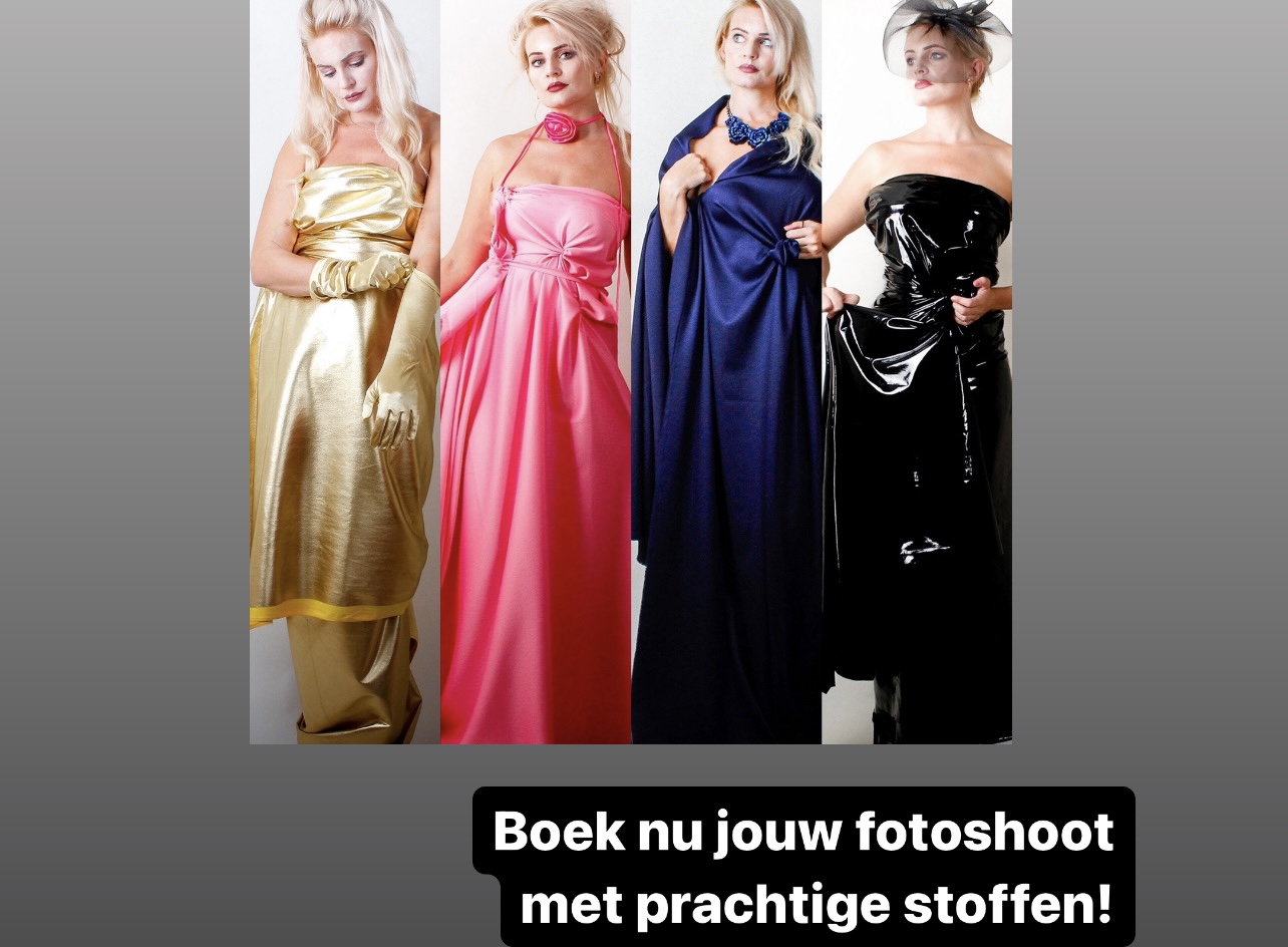 Speels, stoer en chique: Boek nu jouw fotoshoot met prachtige stoffen!