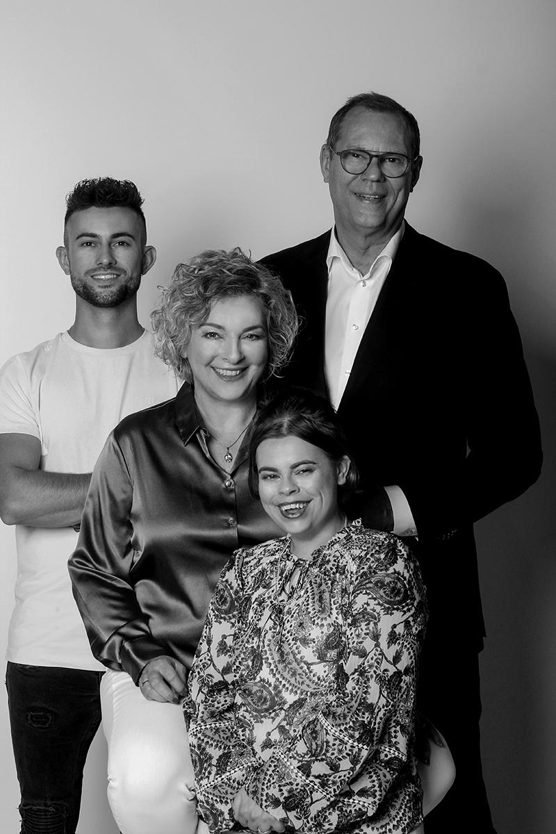 35. Kimagestyle glamour fotoshoot zwart wit klein formaat